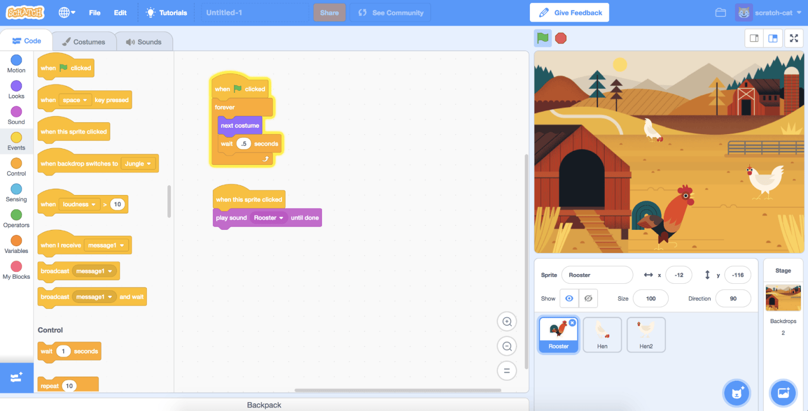 Scratch passe en version 3.0 – Un Prof D Z'écoles