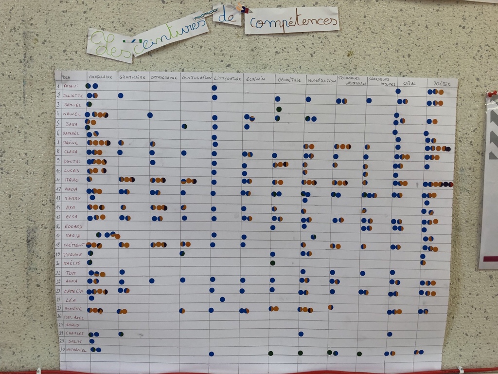 Les ceintures de compétences [Rappel] – Un Prof D Z'écoles