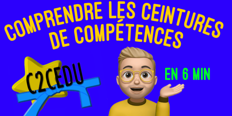 Les ceintures de compétences – Un Prof D Z'écoles